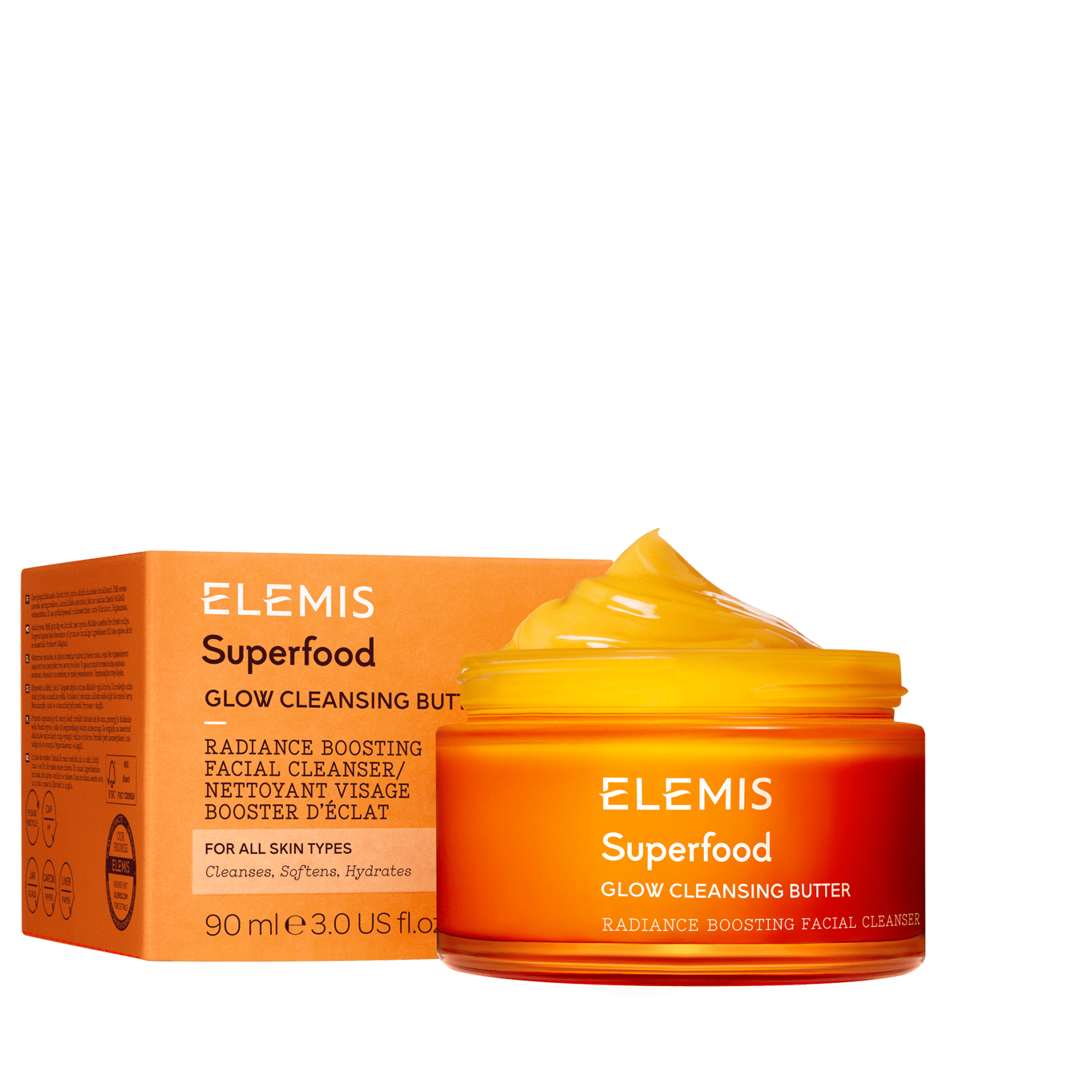 60123_Superfood_AHA_Glow_Cleansing_Butter_90ml_Primary_w_Box Front_2Kx2K_300