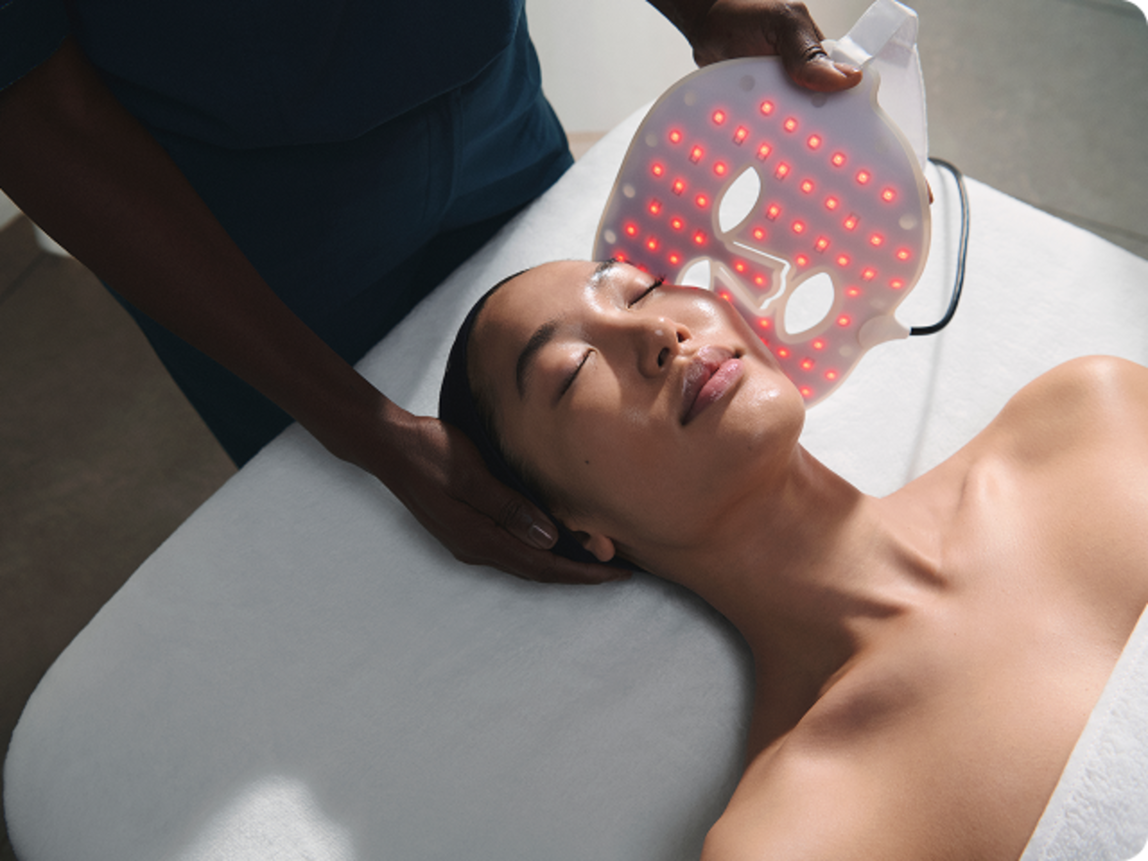 Woman getting a Resurface facial