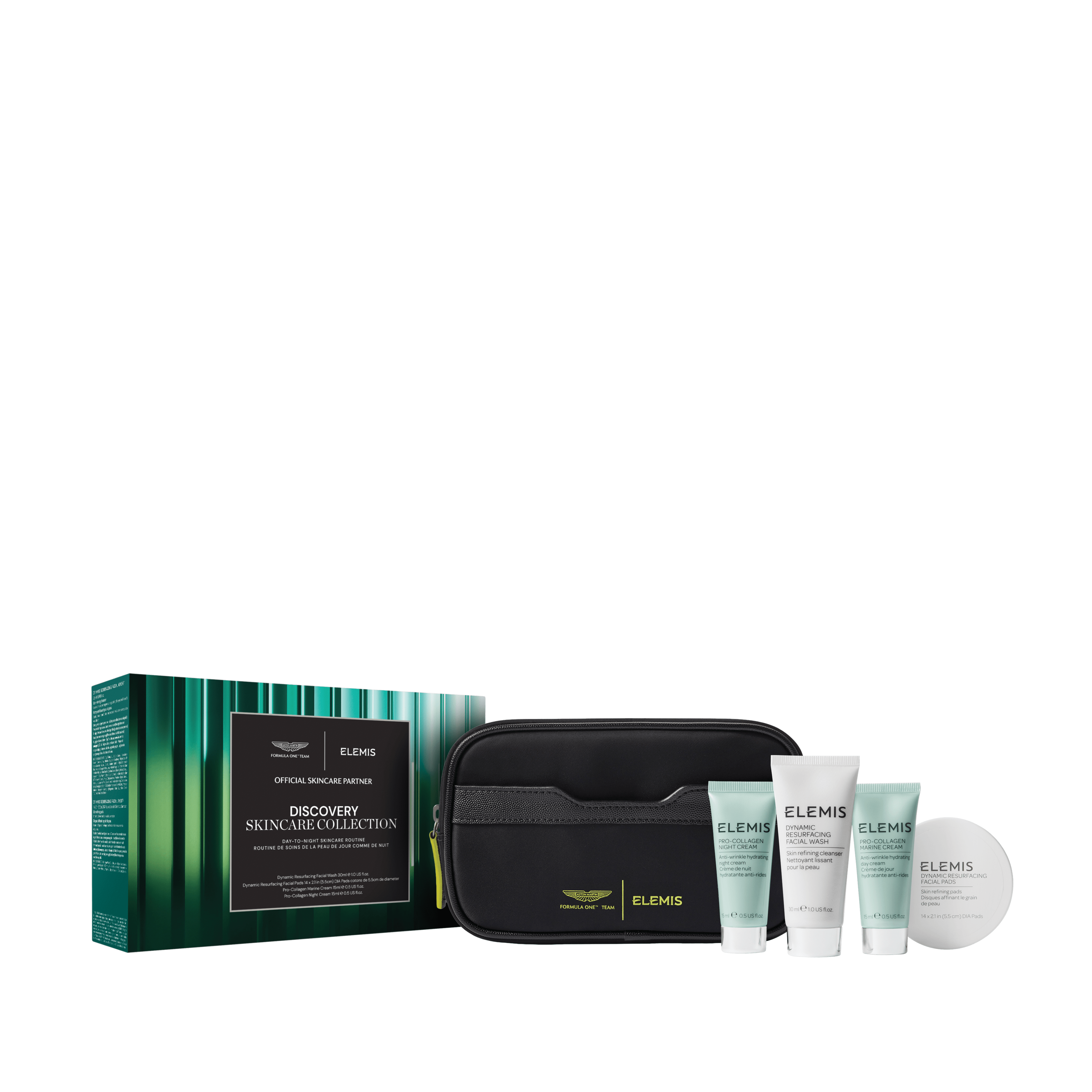 ELEMIS x Aston Martin F1 Discovery Skincare Collection