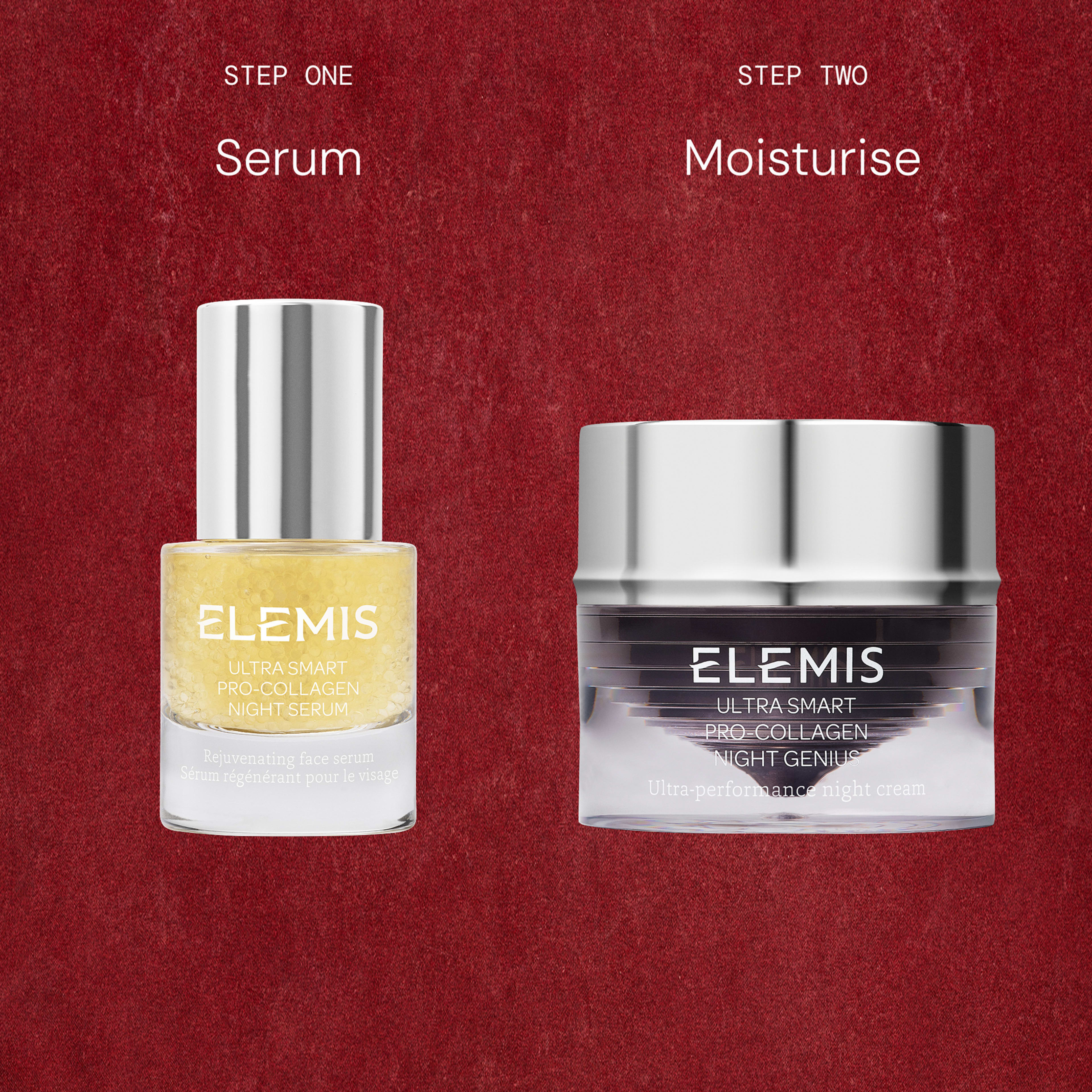 Ultra Smart Midnight Renewal | Night Serum & Cream Duo